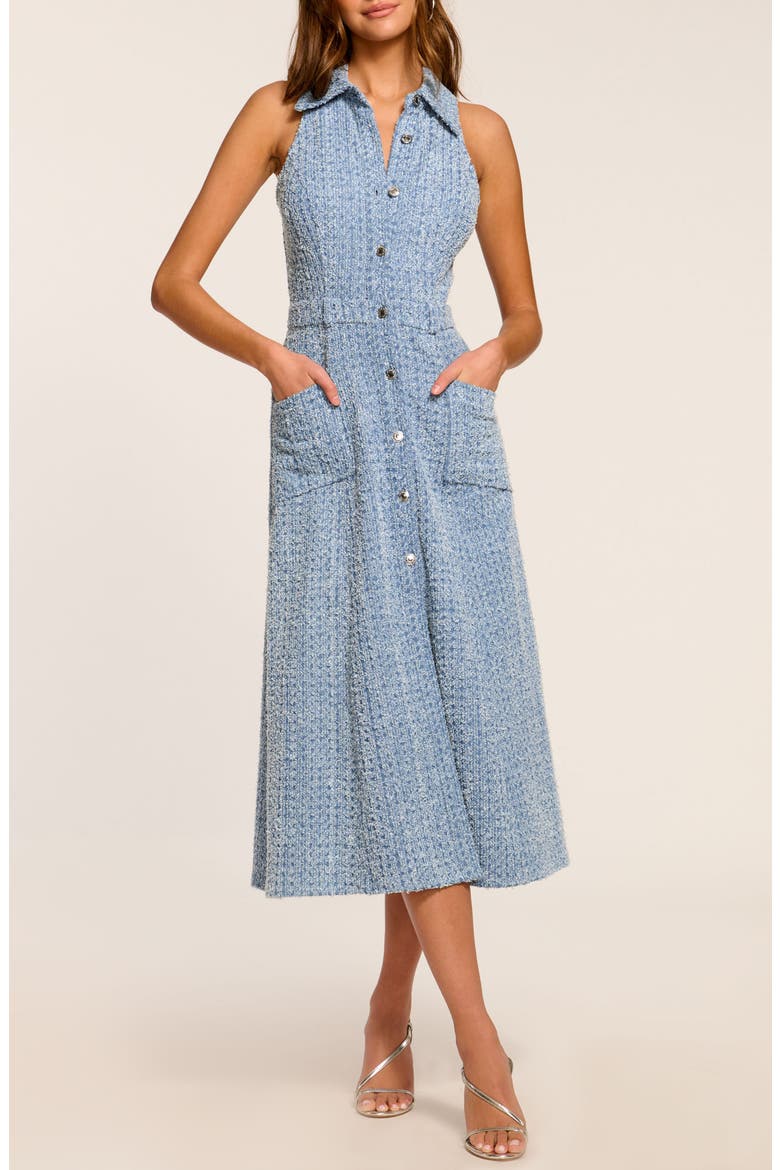 Yesenia Cotton Blend Tweed Midi Dress (Women) | Nordstrom