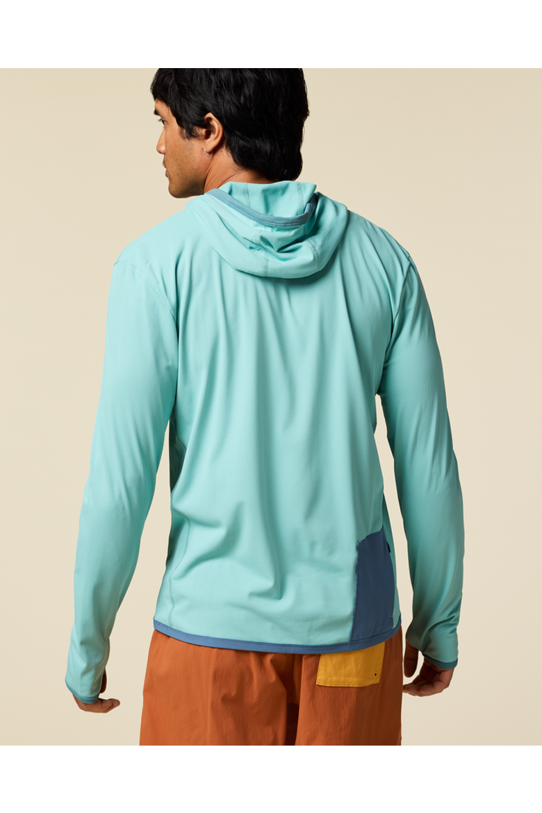 Sombra Sun Hoodie - Men's, Alternate, color, Tide Pool
