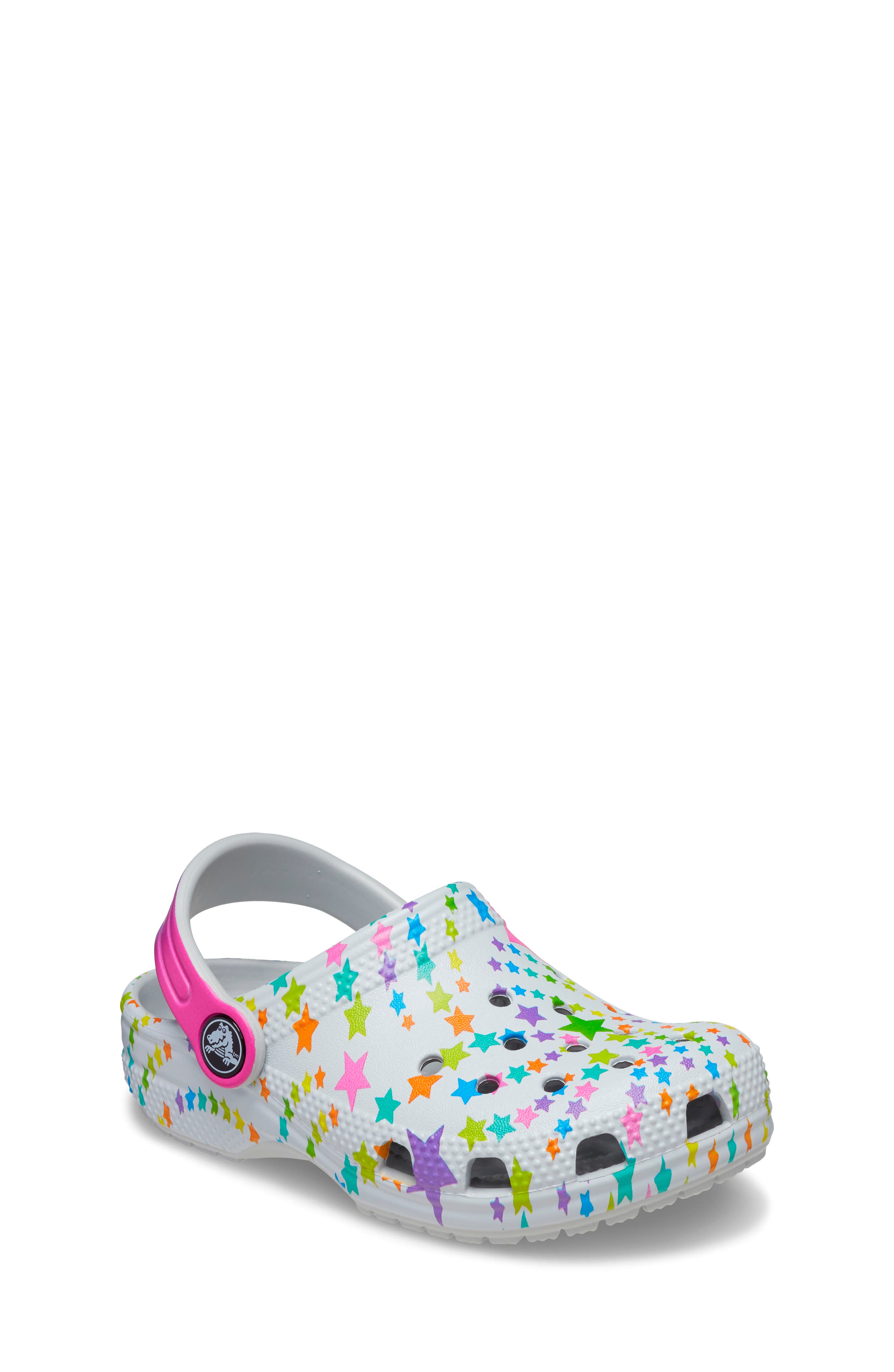 CROCS Kids' Classic Disco Dance Party Clog, Main, color, 