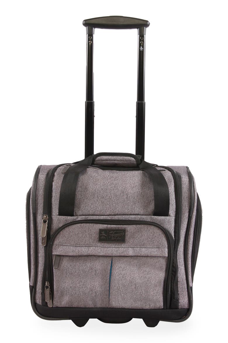 Ethan Under Seat Luggage, Main, color, HEATHER GREY