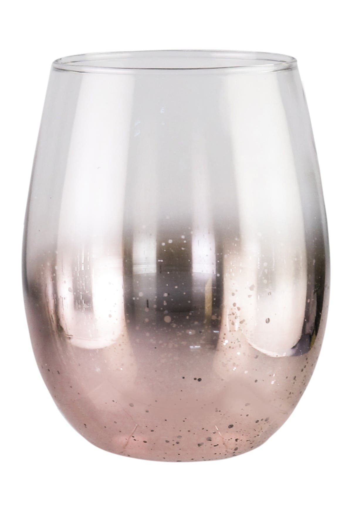 JAY IMPORTS Pink 18 oz. Ombre Stemless Glass - Set of 4 | Nordstromrack