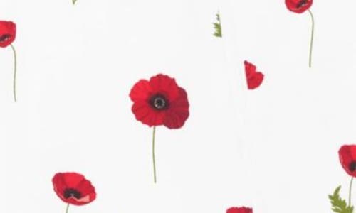Kyte Baby Cloud Poppies Zip Romper In Multi