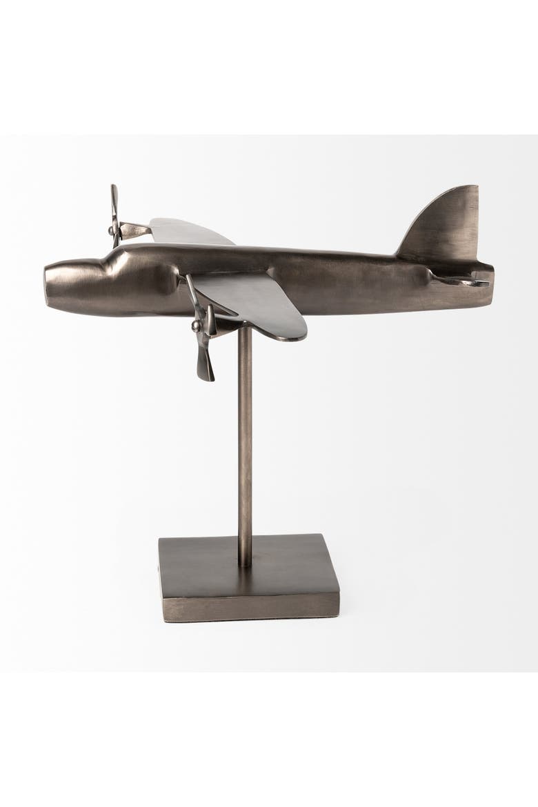 Maverick I Metal Bomber Plane, Alternate, color, Grey