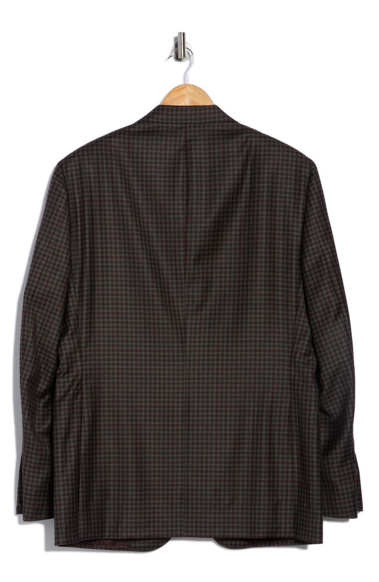 Heritage Gold Check Wool Sport Coat, Alternate, color, Olive/ Khaki
