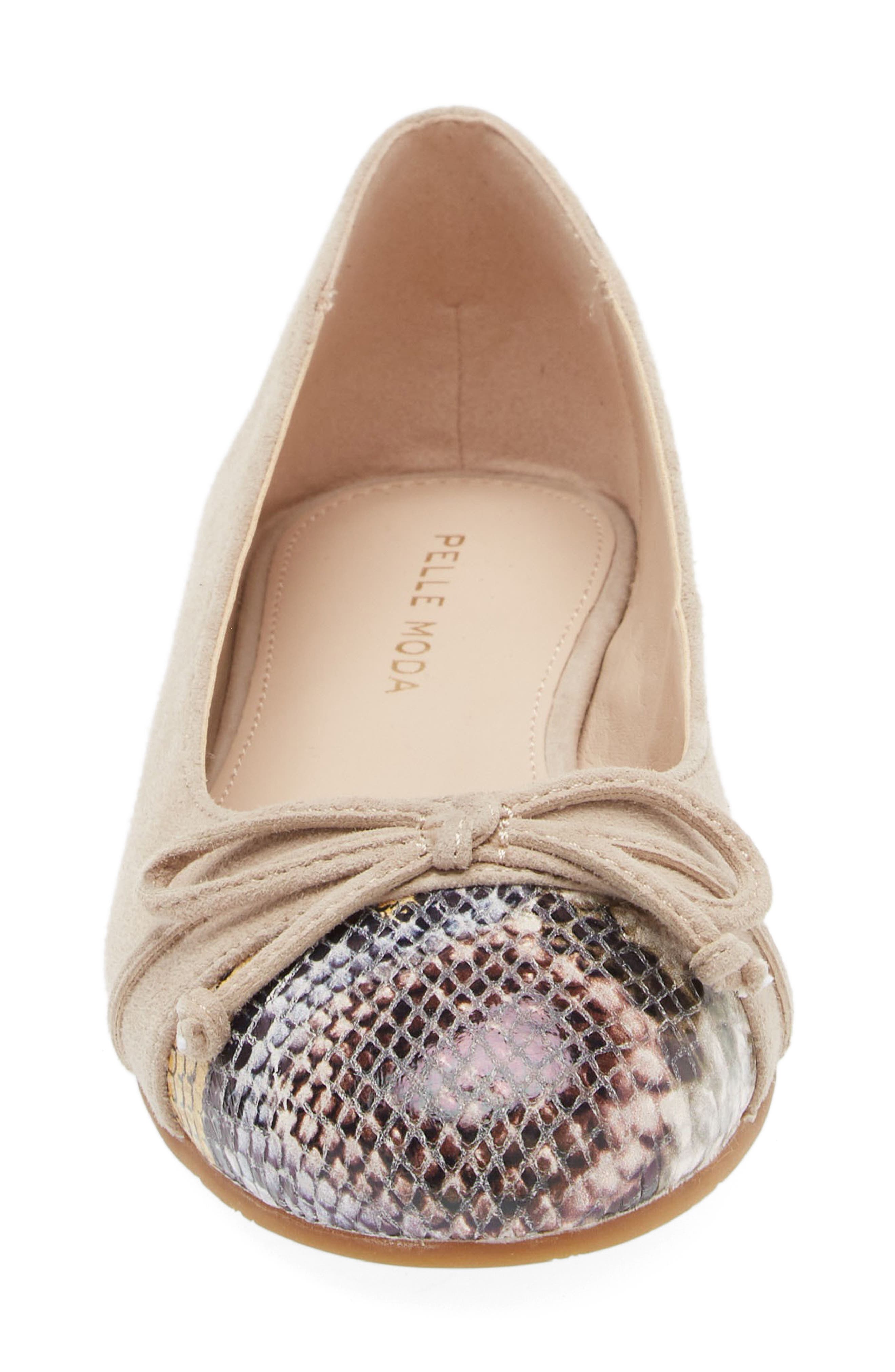 Saida Ballet Flat, Alternate, color, MUSHROOM