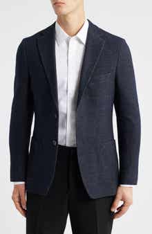 Vince Icon Relaxed Fit Wool Blend Sport Coat