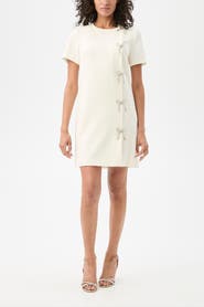 Trina Turk Diamonds Rhinestone Bow Dress