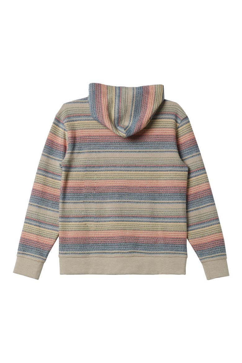 Kids' Great Otway Baha Stripe Hoodie, Alternate, color, PLAZA TAUPE