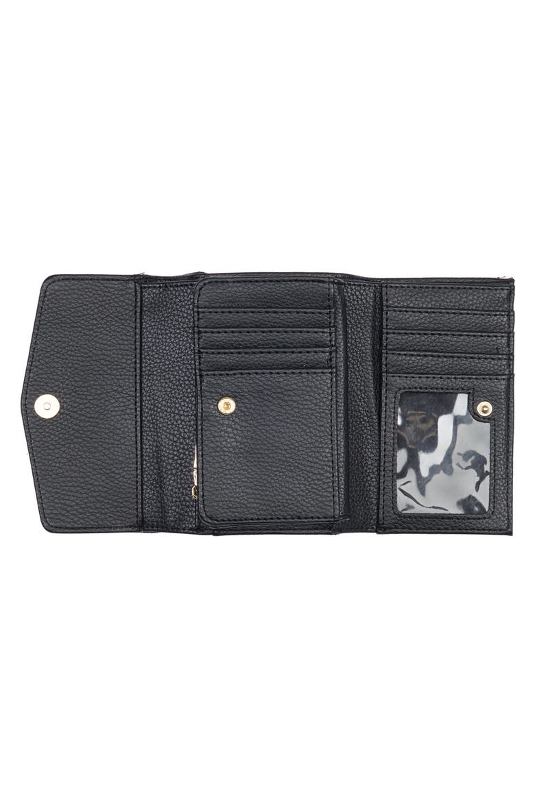 Brett Envelope Wallet, Alternate, color, BLACK