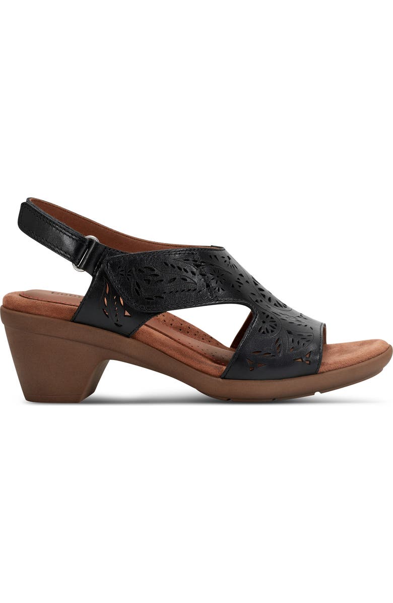 Rockport Cobb Hill Corria Slingback Sandal, Alternate, color, Black