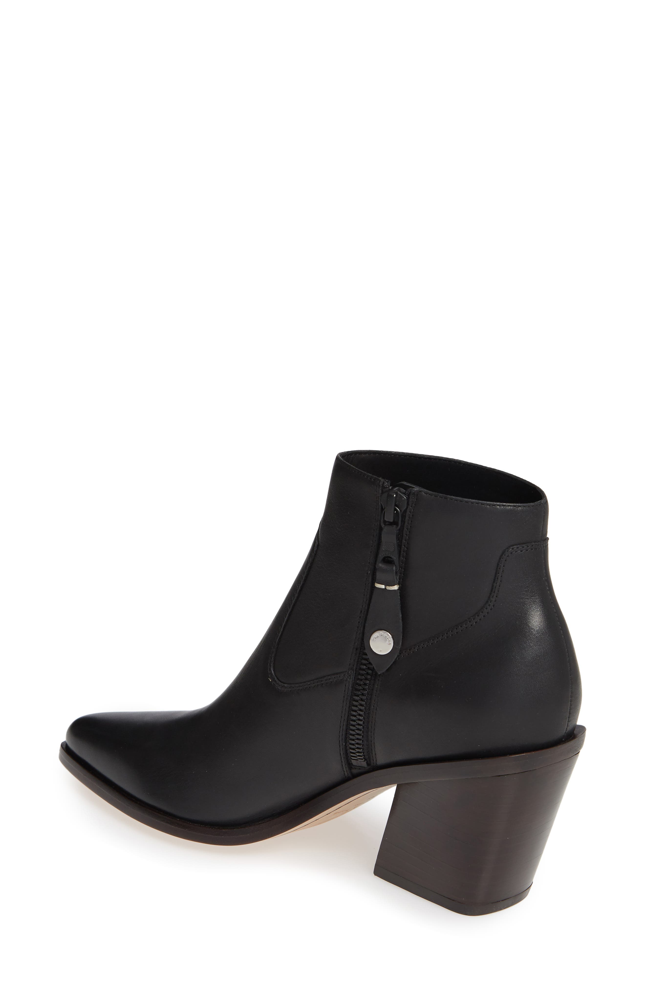 rag & bone Razor Western Bootie, Alternate, color, 