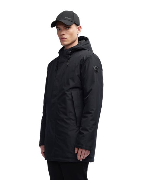Pajar Cam Lightweight Walking Coat In Black