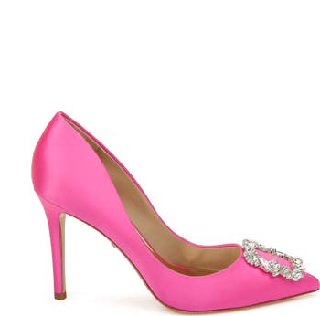 Badgley Mischka Collection Cher Crystal Embellished Pump (Women) | Nordstromrack
