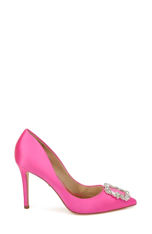 Badgley Mischka Collection Cher Crystal Embellished Pump In Pink
