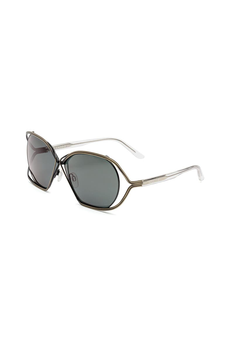 Birdcage | Polarized Sunglasses, Alternate, color, Polished Rose Gold