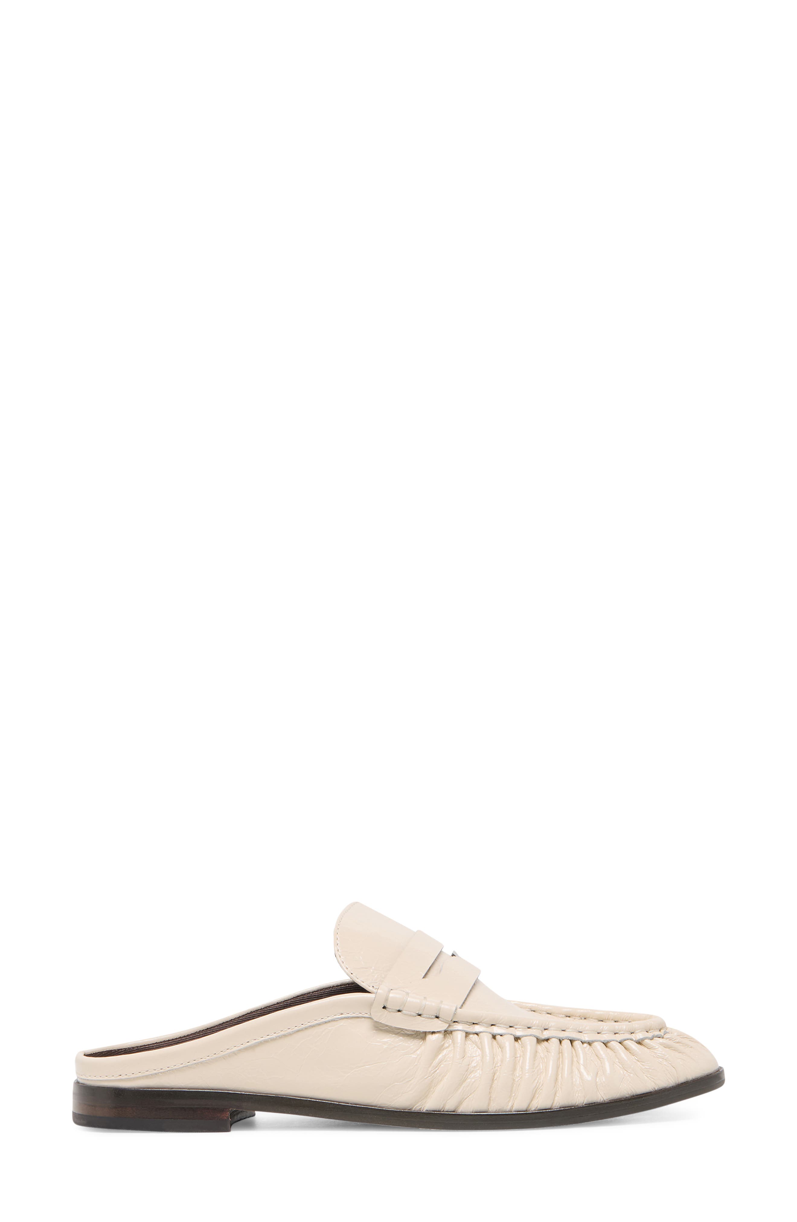 Betzy Mule, Alternate, color, CREME LEATHER