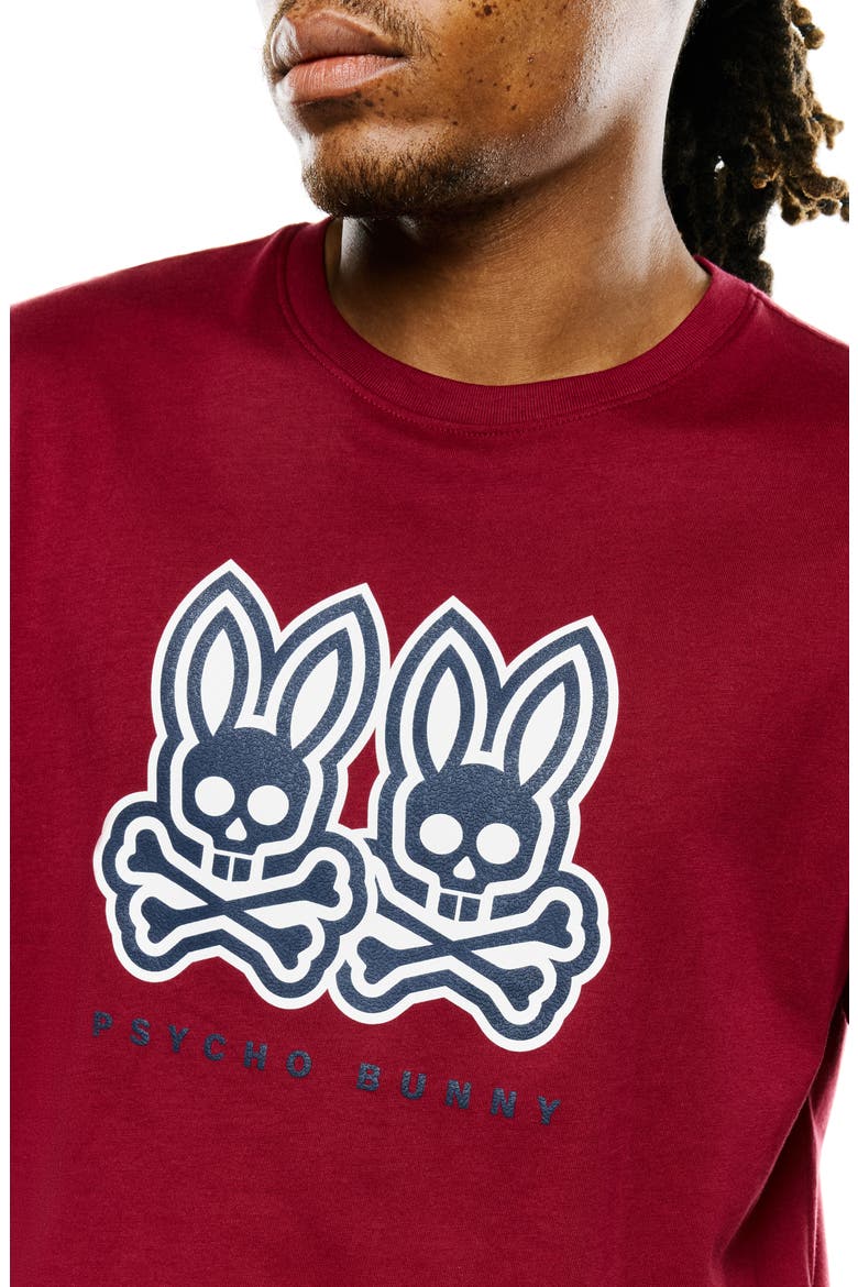 Ledger Pima Cotton Graphic T-Shirt, Alternate, color, RUMBA RED