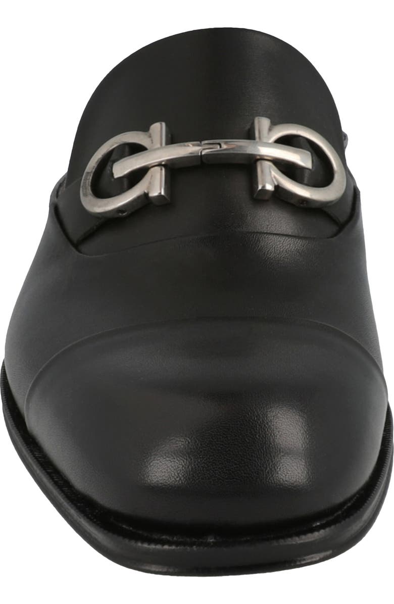 FERRAGAMO Gab Gancini Mule, Alternate, color, Black