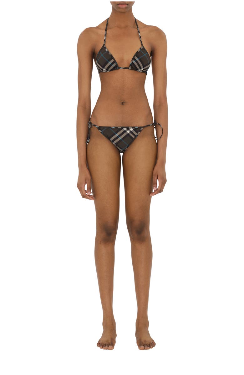 Burberry Check Bikini Briefs, Main, color, 
