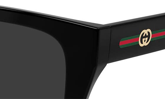 Женские солнцезащитные очки Gucci 54mm Butterfly Sunglasses — фото 4