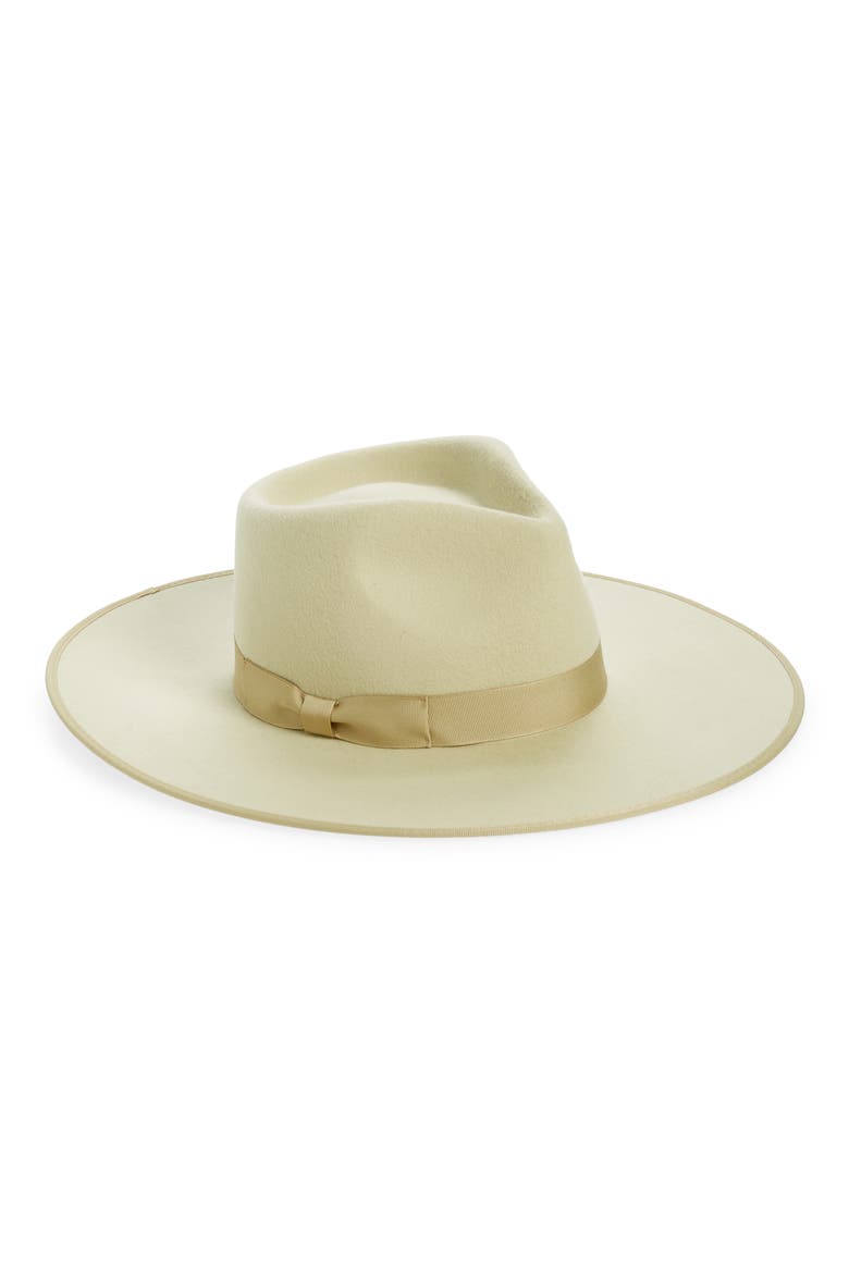 Wool Felt Rancher Hat, Main, color, PISTACHIO GREEN