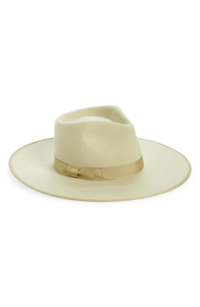 Lack of Color Wool Felt Rancher Hat, Main, color, 
