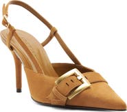 Arezzo Kenny Slingback Pointed Toe Pump