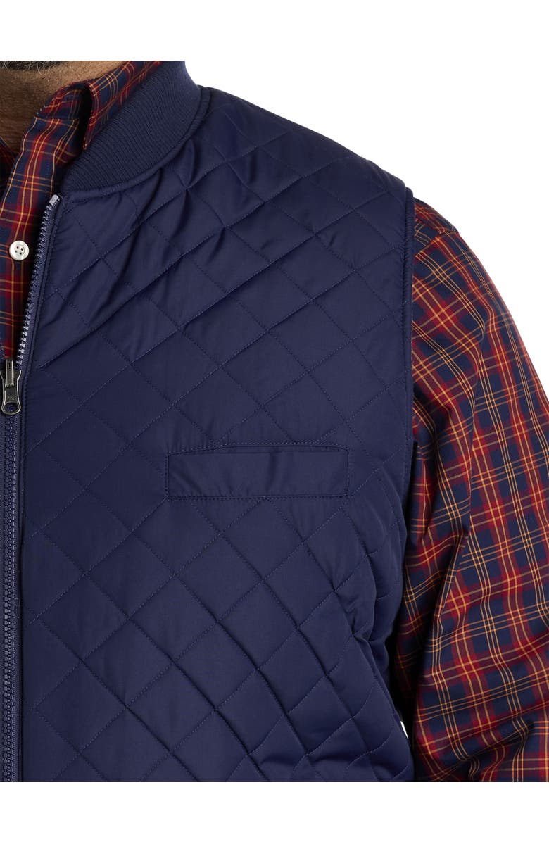 Oak Hill Premium by DXL Reversible Quilted Vest, Alternate, color, 