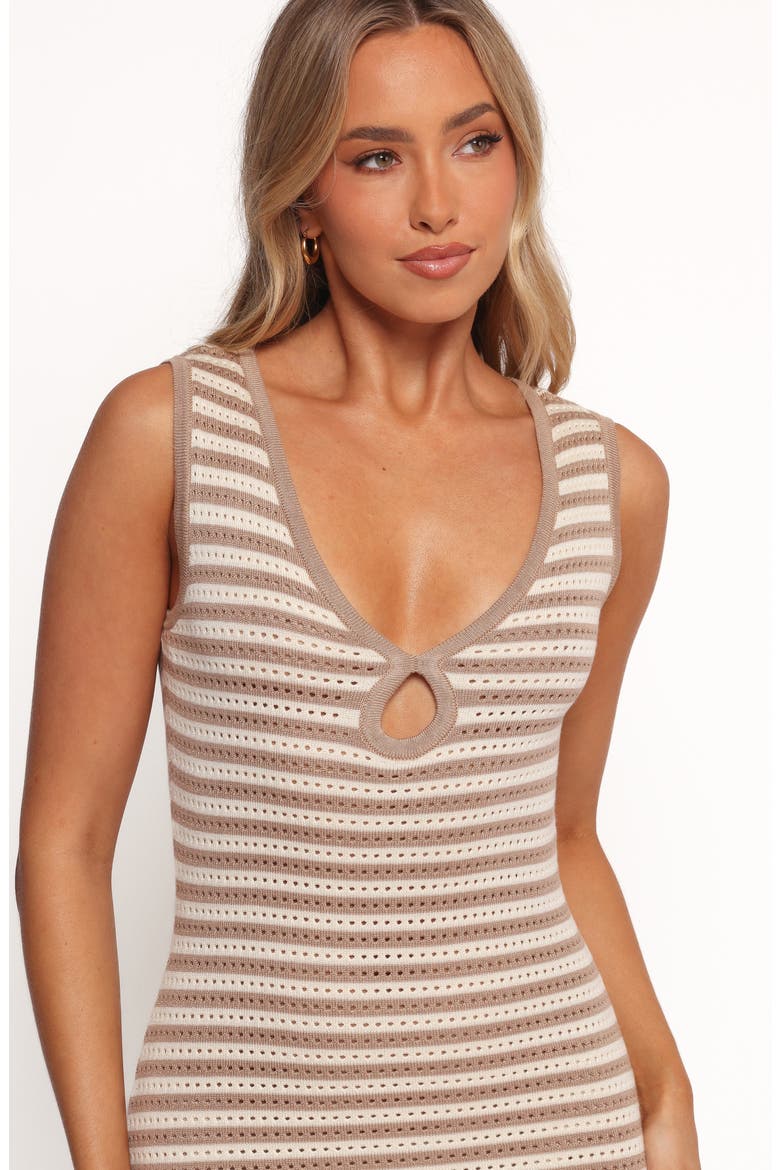 Glade Open Knit Maxi Dress, Alternate, color, OATMEAL WHITE
