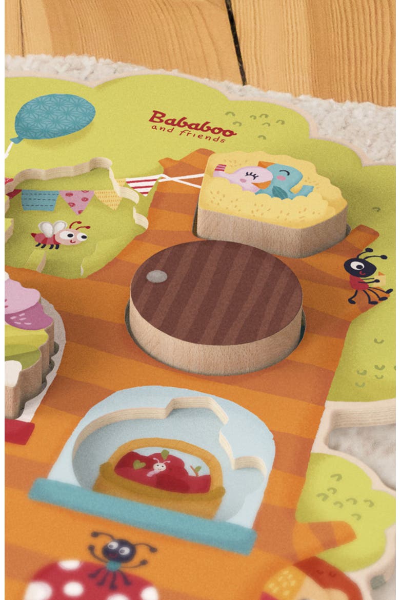 Tree House Discovery Puzzle, Alternate, color, Green
