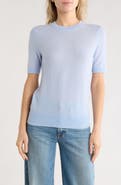 Nordstrom Short Sleeve Cashmere Sweater
