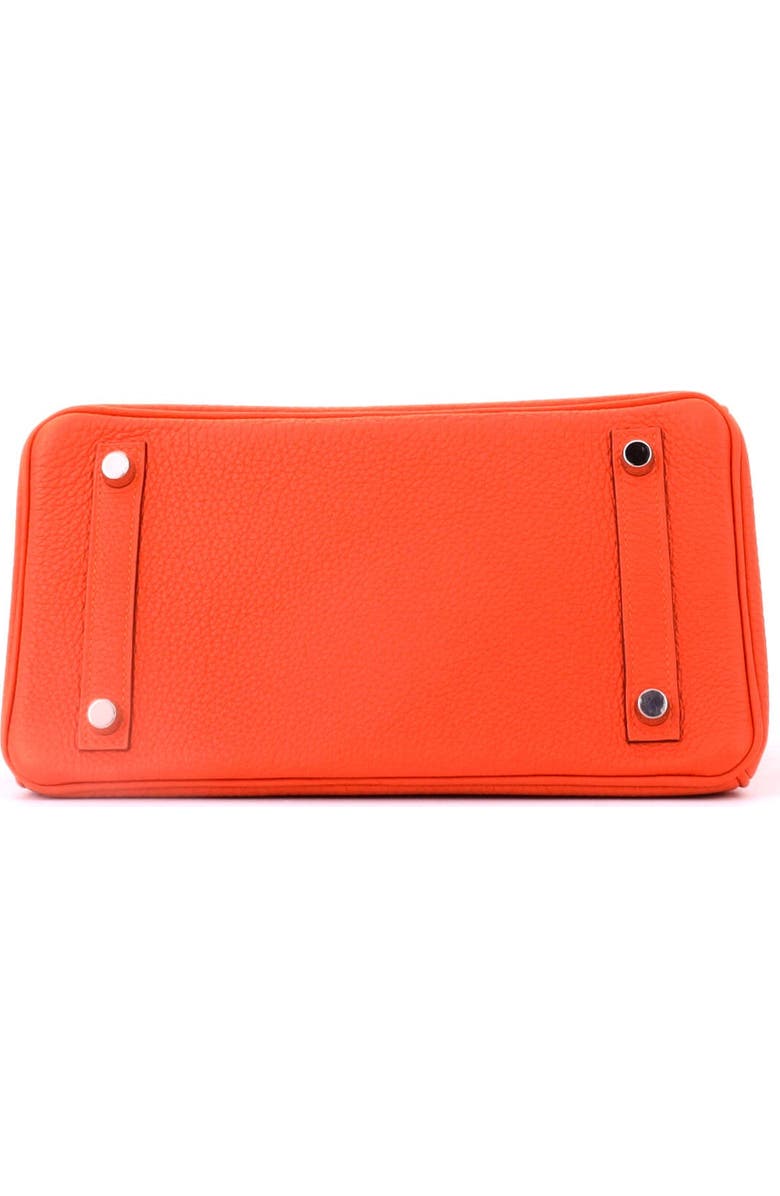 Pre-Owned Hermes Birkin Handbag Orange Togo with Palladium Hardware 25, Alternate, color, Feu