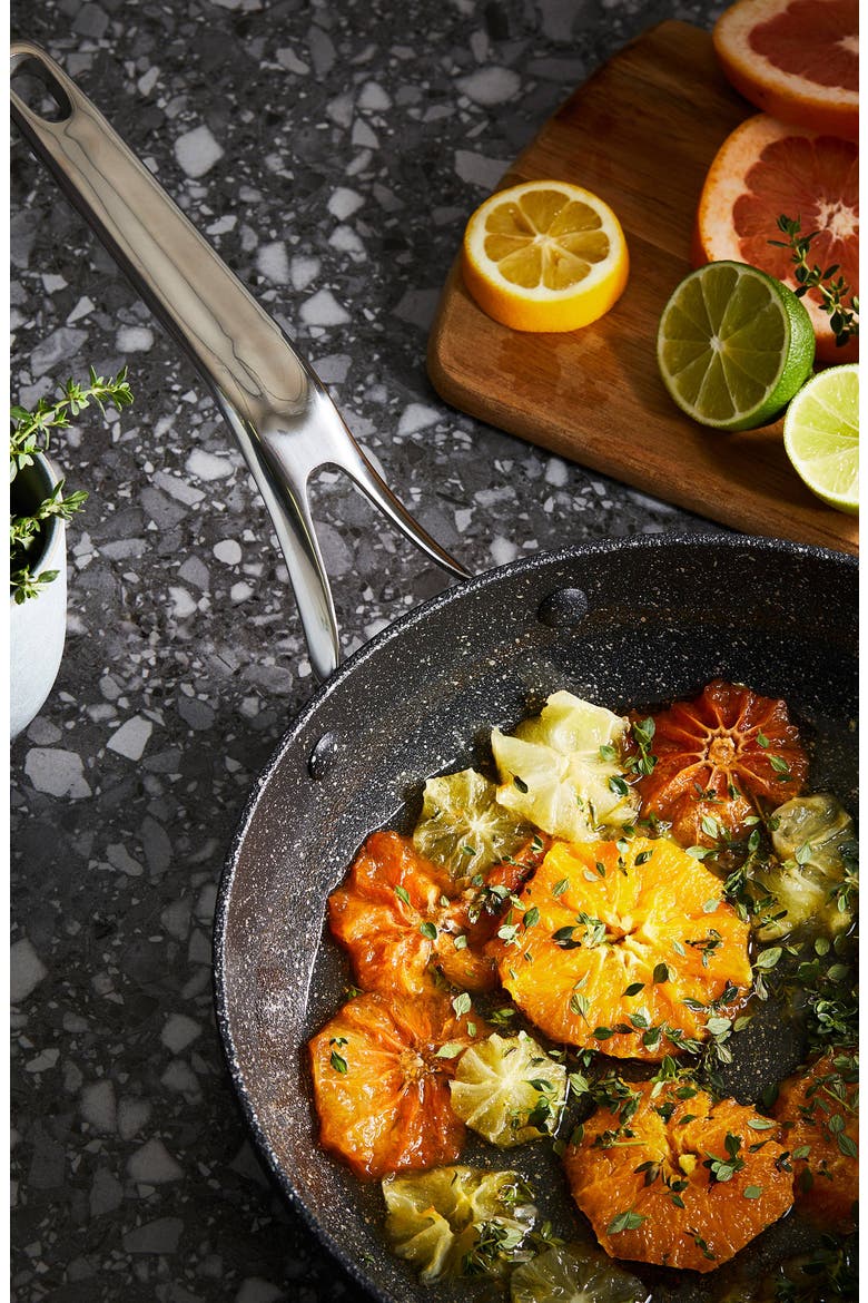 IRONROC™ 8" Frypan, Alternate, color, BLACK
