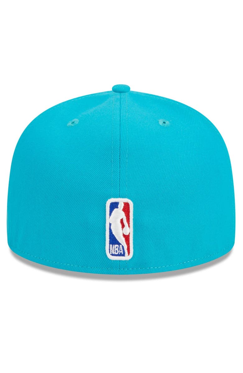 New Era Men's New Era  Teal Brooklyn Nets 2023/24 City Edition Alternate 59FIFTY Fitted Hat, Alternate, color, 