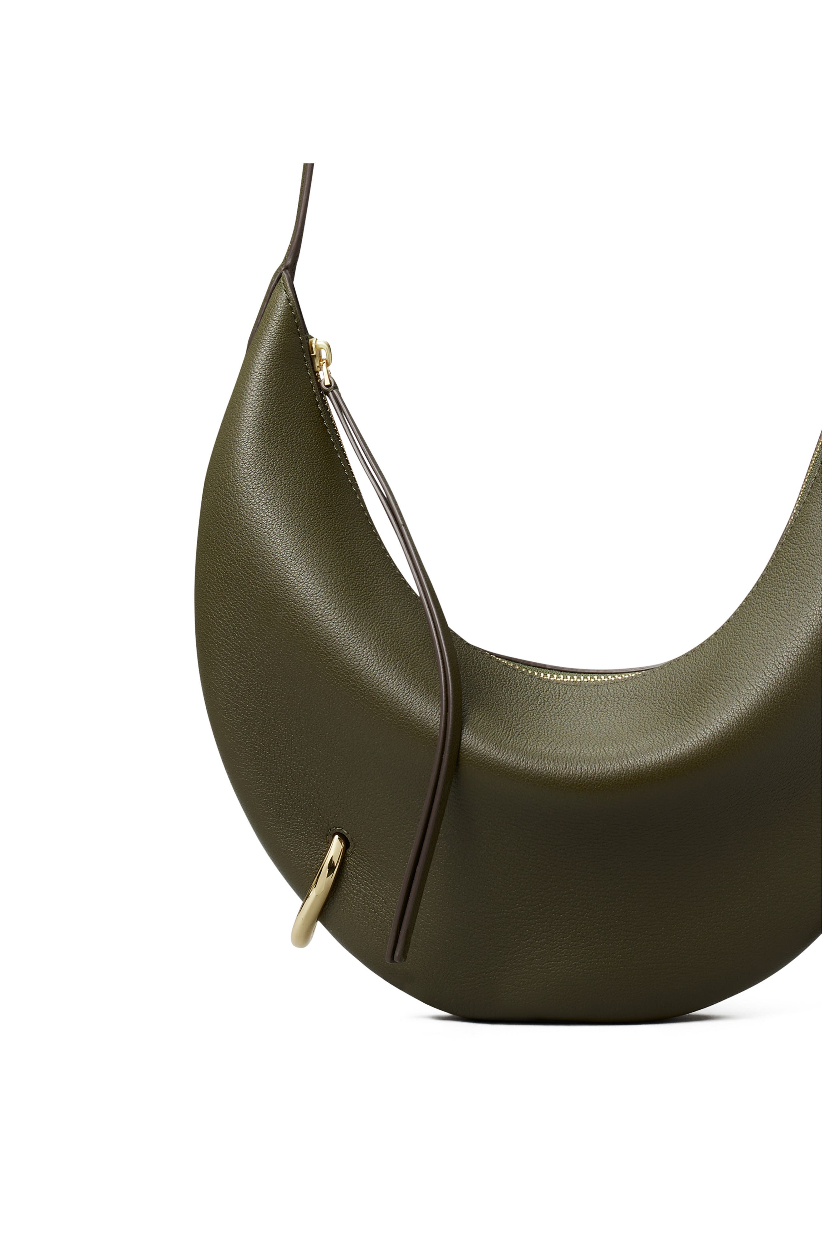 Pierced Leather Crossbody Bag, Alternate, color, LECCIO
