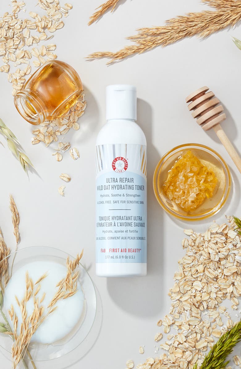 First Aid Beauty Ultra Repair Wild Oat Hydrating Toner, Alternate, color,