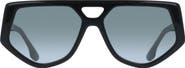 Victoria Beckham 58mm Modified Rectangle Sunglasses