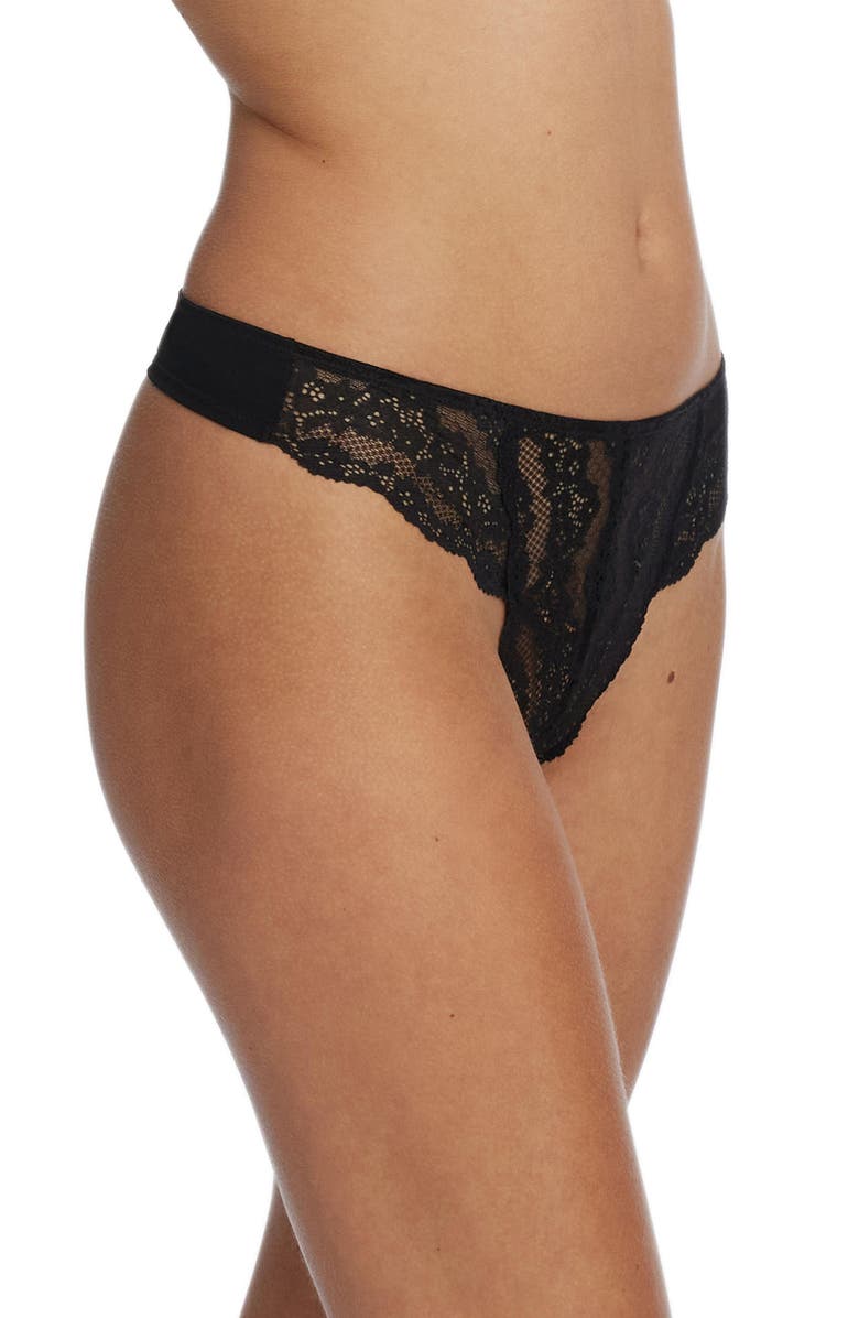 Skarlett Blue Impress Thong, Alternate, color, Black