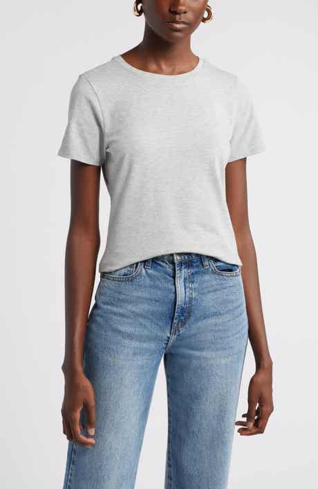 Nordstrom Pima Cotton Blend Crewneck T-Shirt
