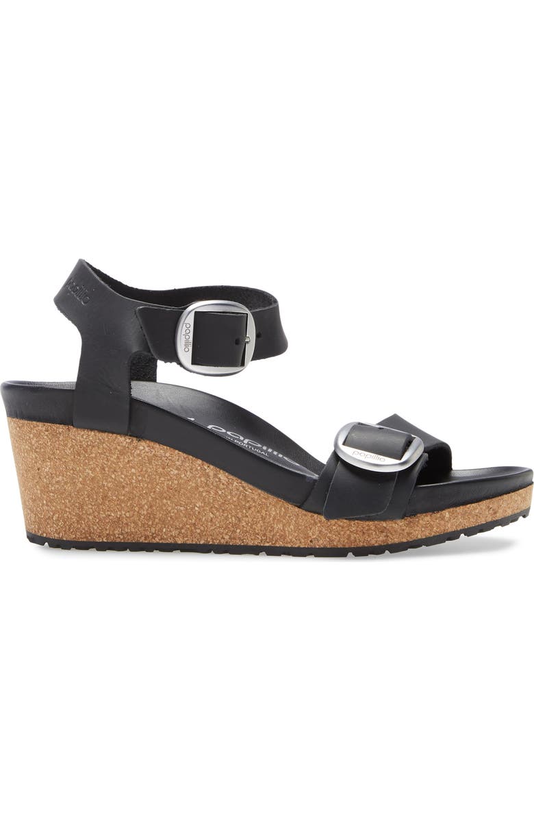 Birkenstock Papillio by Birkenstock Soley Wedge Sandal, Alternate, color,