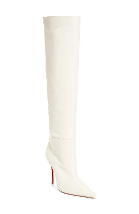 Zependris Leather Knee High Boot