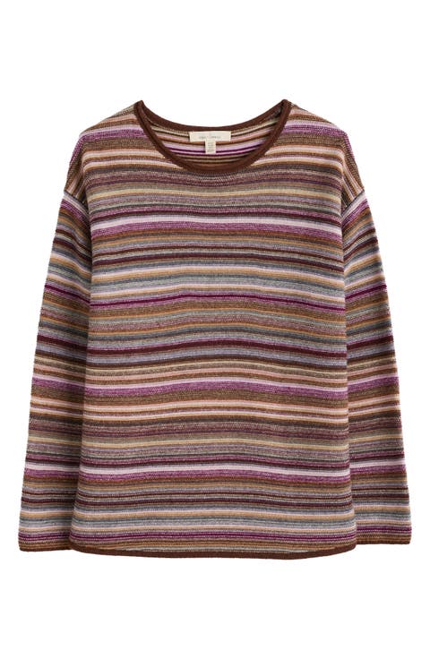 Fruity Stripe Wool Blend Sweater