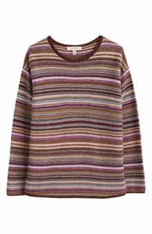 Seasalt Cornwall Fruity Stripe Wool Blend Sweater