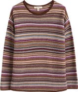 Seasalt Cornwall Fruity Stripe Wool Blend Sweater