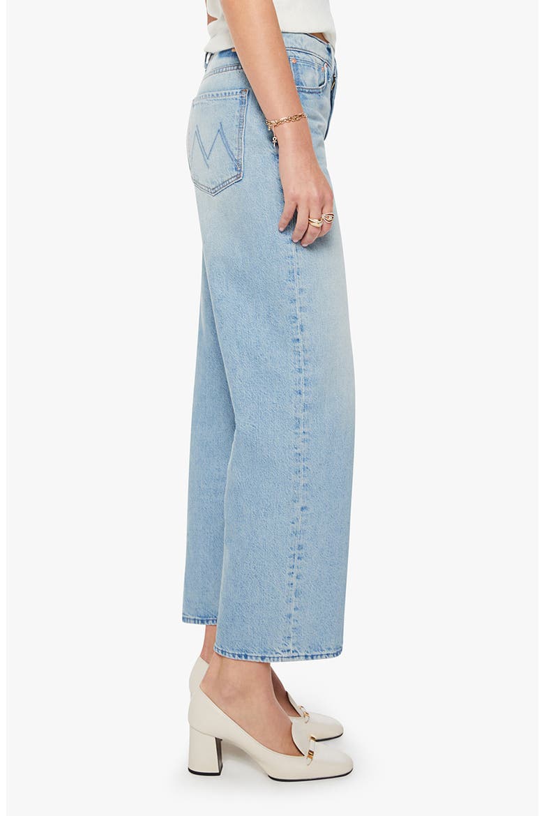 The Dodger Embroidered Flood Wide Leg Jeans, Alternate, color, THIS IS HOW I ROLL