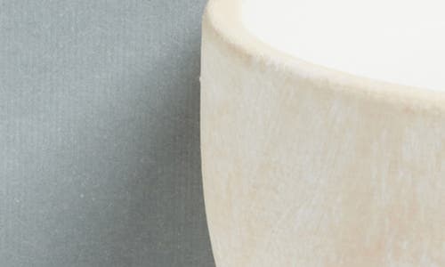Blueme Happiness Medium Ceramic Candle In Neutral