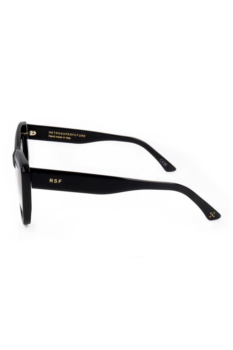 54mm Cat Eye Optical Glasses, Alternate, color, BLACK