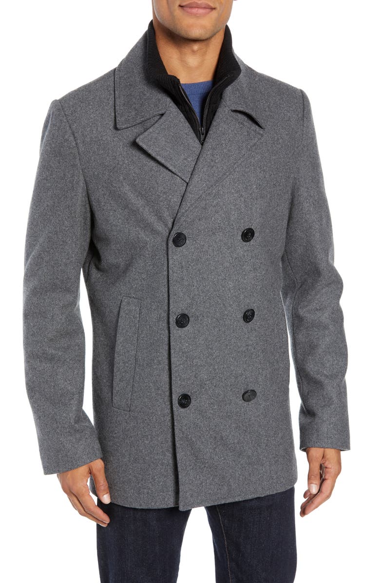 Vince Camuto Dock Peacoat, Main, color, 