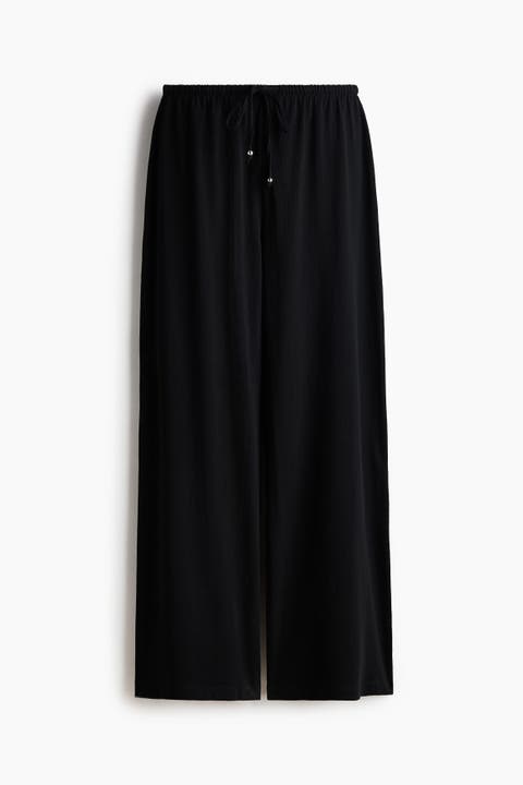 Cotton Drawstring Trousers