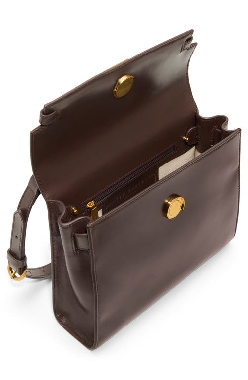 Ted Baker London Judy Leather Shoulder Bag In Brown